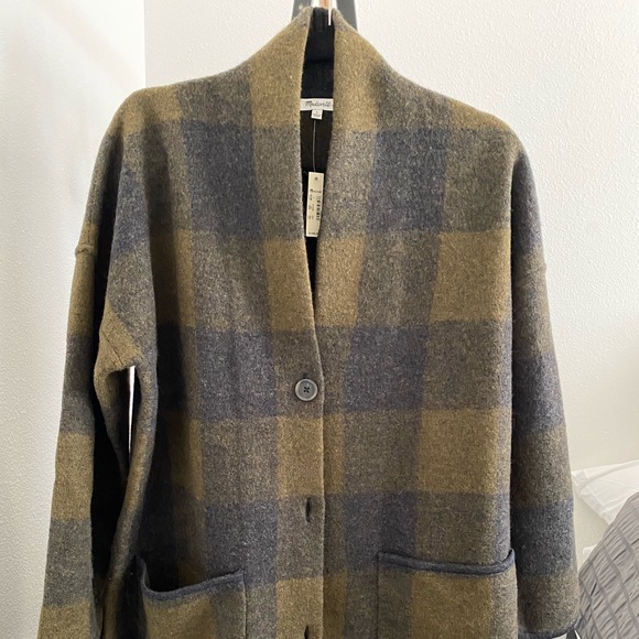 Madewell Sweaters - Madewell Buffalo Check Sweater